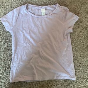 H&M Basic Light Purple T-Shirt